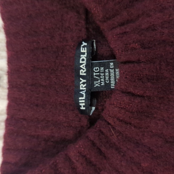 XL Hilary Radley Long Sleeve Knit Sweater - Picture 2 of 4